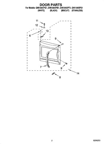 Diagram for GH5184XPQ1