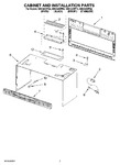 Diagram for 06 - Cabinet And Installation Parts