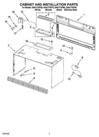 Diagram for GH6177XPQ0