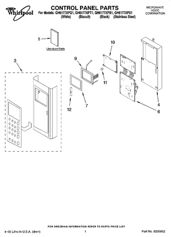 Diagram for GH6177XPS1