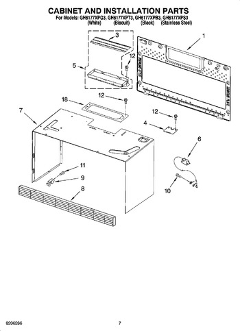 Diagram for GH6177XPB3