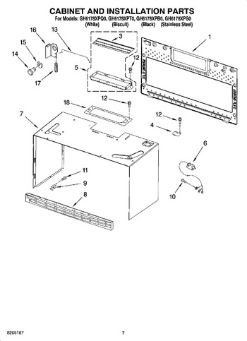 Diagram for GH6178XPQ0