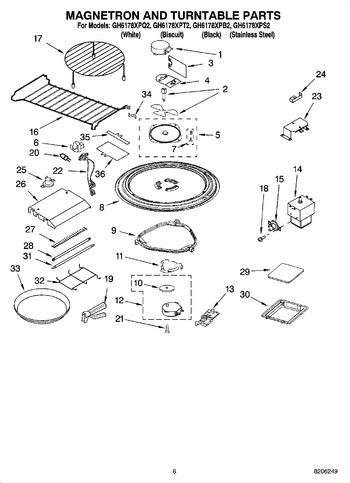 Diagram for GH6178XPT2