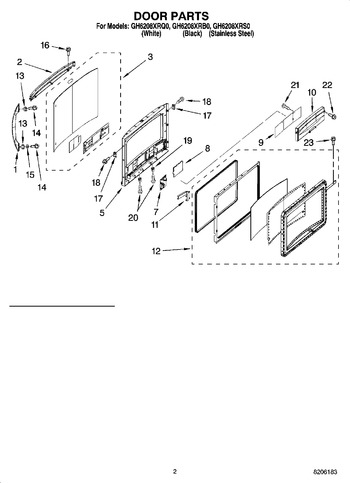 Diagram for GH6208XRS0