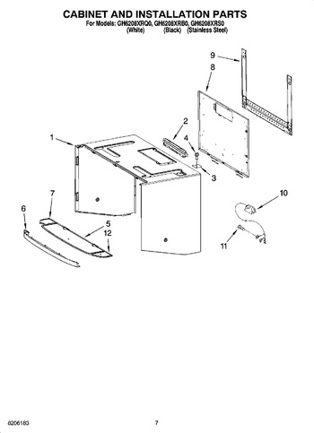 Diagram for GH6208XRS0