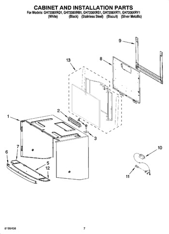 Diagram for GH7208XRY1