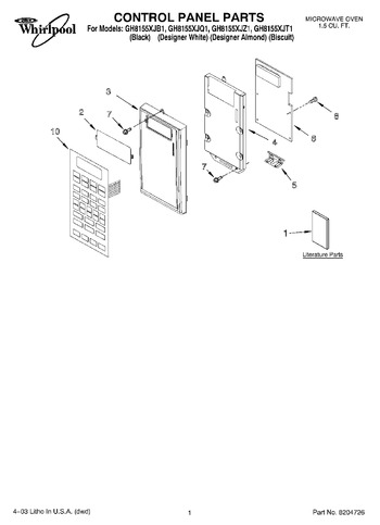 Diagram for GH8155XJB1