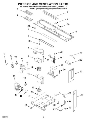 Diagram for GH8155XJB1