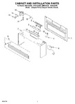 Diagram for 06 - Cabinet And Installation Parts