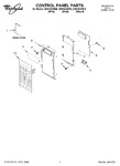 Diagram for 01 - Control Panel Parts