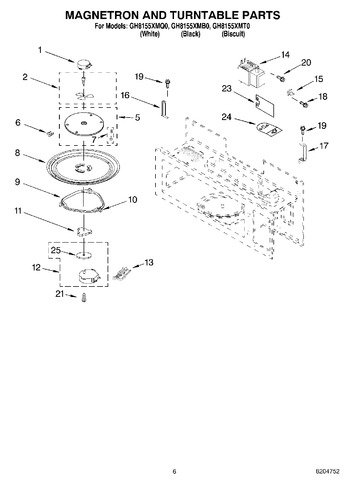 Diagram for GH8155XMQ0