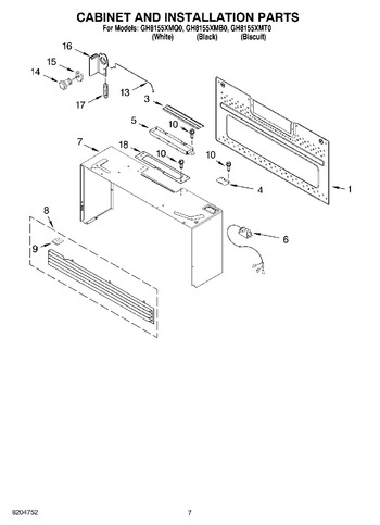 Diagram for GH8155XMQ0