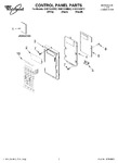 Diagram for 01 - Control Panel Parts