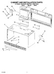 Diagram for 06 - Cabinet And Installation Parts