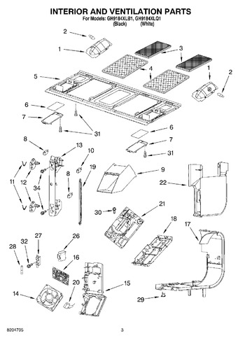 Diagram for GH9184XLB1