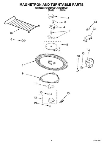 Diagram for GH9184XLB1