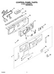 Diagram for 03 - Control Panel Parts