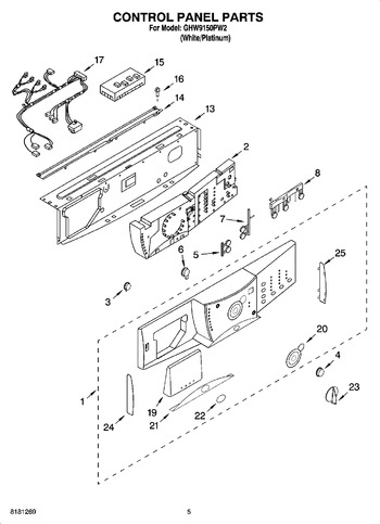 Diagram for GHW9150PW2