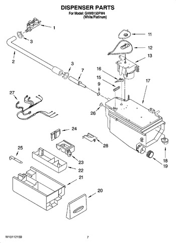 Diagram for GHW9150PW4