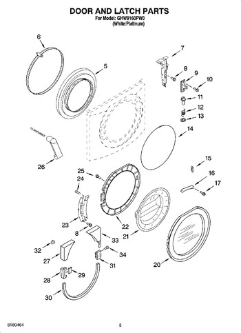 Diagram for GHW9160PW0