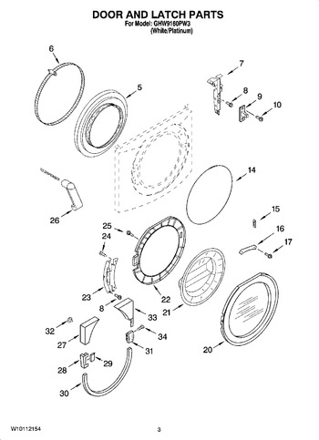 Diagram for GHW9160PW3