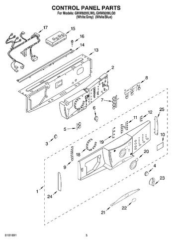 Diagram for GHW9200LW0