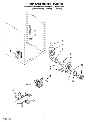 Diagram for GHW9400PL3