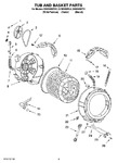 Diagram for 05 - Tub And Basket Parts