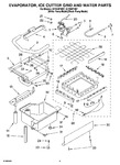 Diagram for 02 - Evaporator Ice Cutter Grid And Water Parts