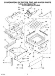 Diagram for 02 - Evaporator Ice Cutter Grid And Water Parts