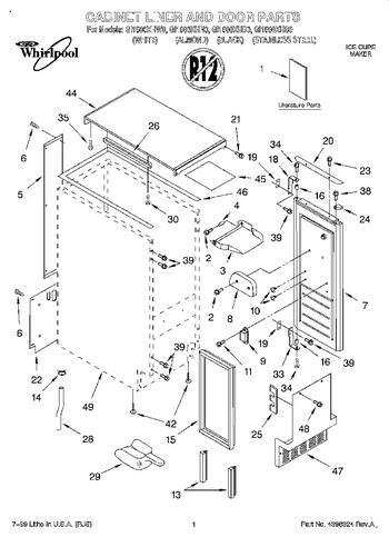 Diagram for GI1500XHS0