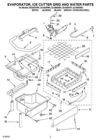 Diagram for GI1500XHB4