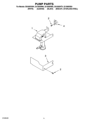 Diagram for GI1500XHB4