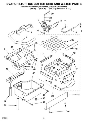 Diagram for GI1500XHW6