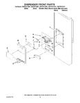 Diagram for 08 - Dispenser Front Parts