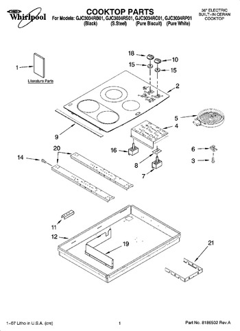 Diagram for GJC3034RP01