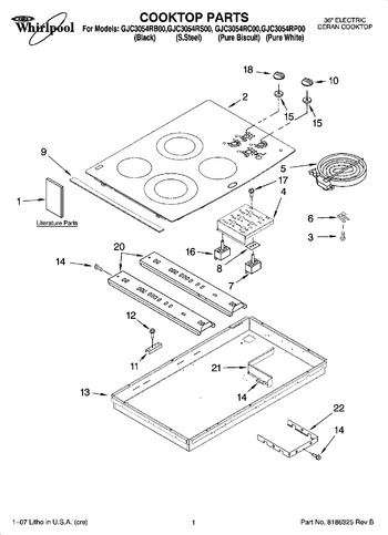 Diagram for GJC3054RC00