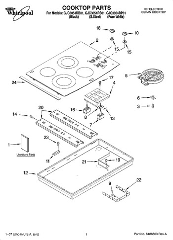 Diagram for GJC3054RB01