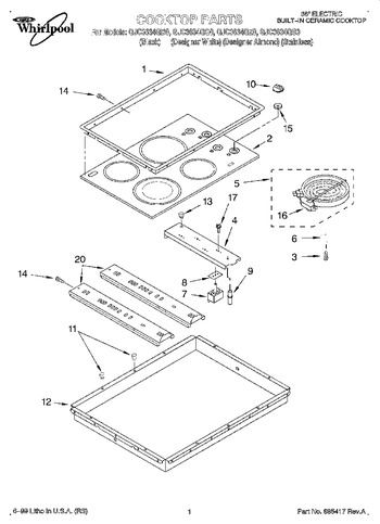 Diagram for GJC3634GB0