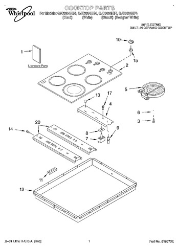 Diagram for GJC3634HT4