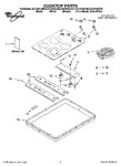 Diagram for 01 - Cooktop Parts, Optional Parts