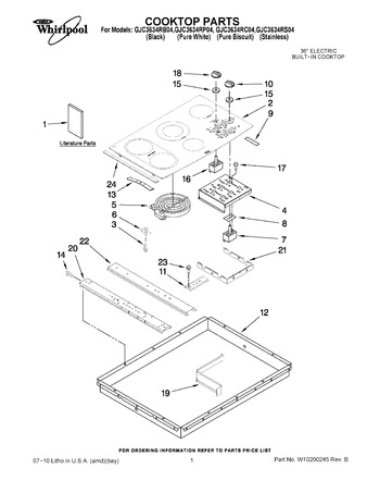 Diagram for GJC3634RC04