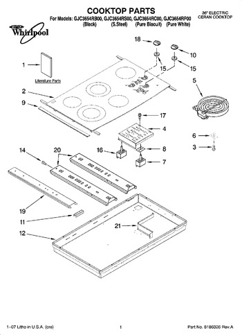 Diagram for GJC3654RC00