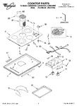 Diagram for 01 - Cooktop Parts