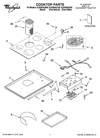 Diagram for GJD3644LC00