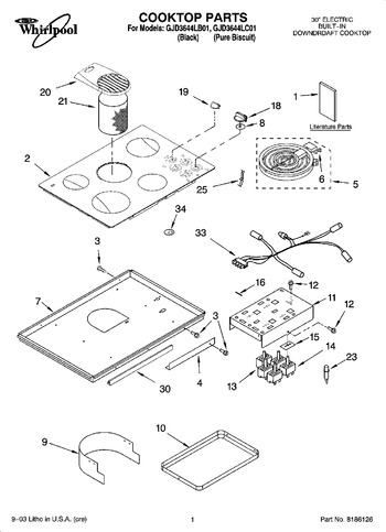 Diagram for GJD3644LB01