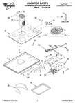 Diagram for 01 - Cooktop Parts