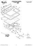 Diagram for 01 - Cooktop Parts