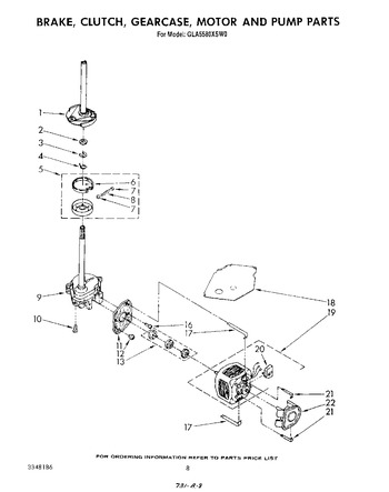 Diagram for GLA5580XSN0