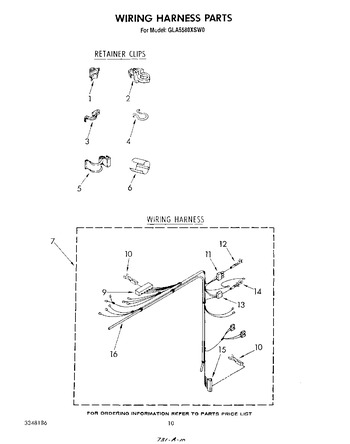 Diagram for GLA5580XSN0